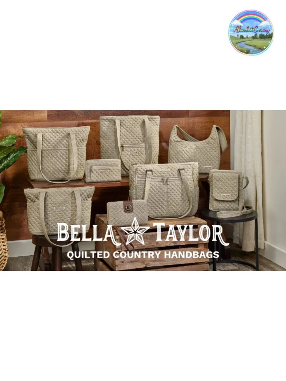 Quilted Shoulder Bag for Women, Microfiber Hobo Purse with Zipper Closure